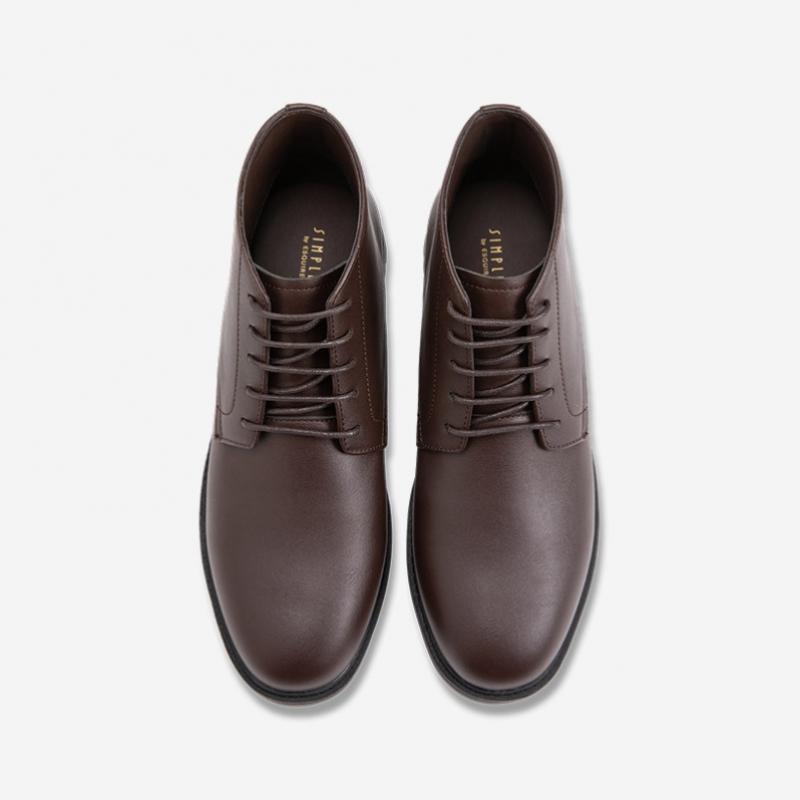 Simplet By Esquire Esquire Simple Mens Luke Chucker Boots Brown