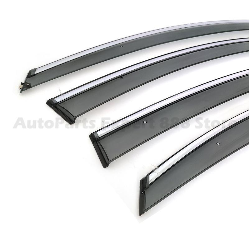 Weather Shield Window Visor for JAC J4/Bll/Eagle 2013-2019 Car Accessories Rain Guard Deflector Windshield Awning Trim