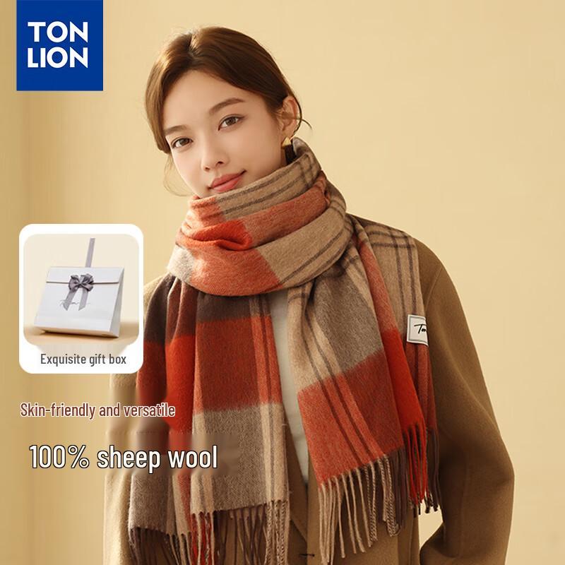 Tangshi Women's Winter Wool Scarf & Shawl