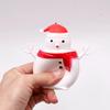 1/12PCS Pop Up Christmas Squeeze Cup Fidget Toys Stress Relief Santa Claus Squeeze Ball Sensory Toys Christmas Gifts for Kids