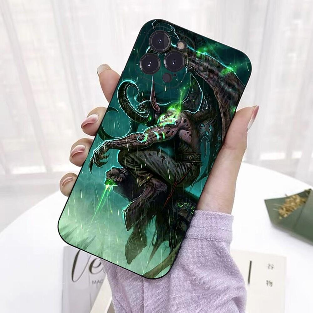 World Of Warcraft Phone Case For IPhone 16 15 14 11 12 13 Mini Pro XS Max Cover 6 7 8 Plus X Funda Shell