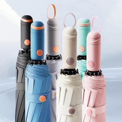 Umbrelă Automată pentru Femei Bărbați 12 Coaste Umbrelă Pliabilă Rezistentă la Vânt Puternică Protecție Solară UV Umbrelă Mare de Soare Parasolar