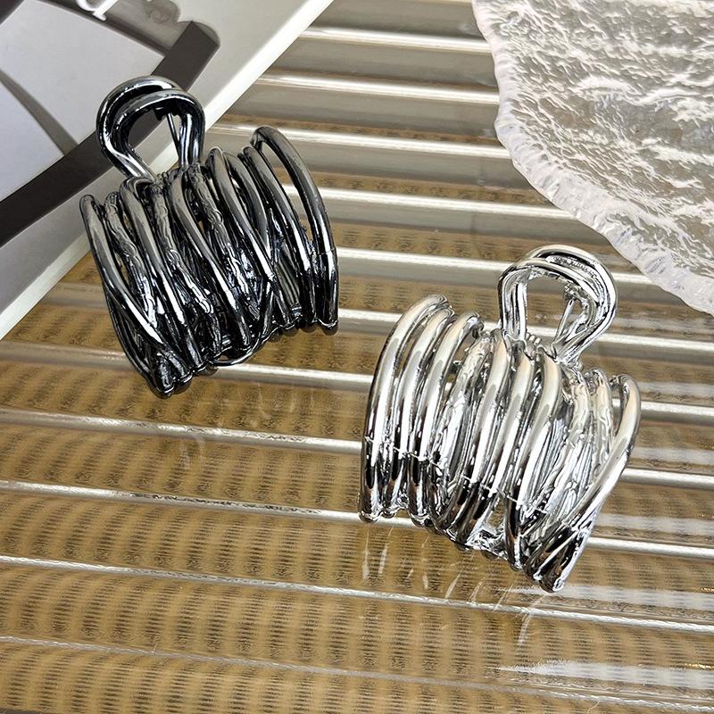 UXSL Vintage Unregelmäßige Metall Haarspangen für Damen Mädchen Hoher Pferdeschwanz Clip Fixierte Haarnadeln Krallenclip Mode Haaraccessoires