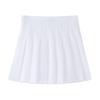 Women's Summer High Waist A-line Pleated Skirt - College Style Ice Silk Midi Skirt