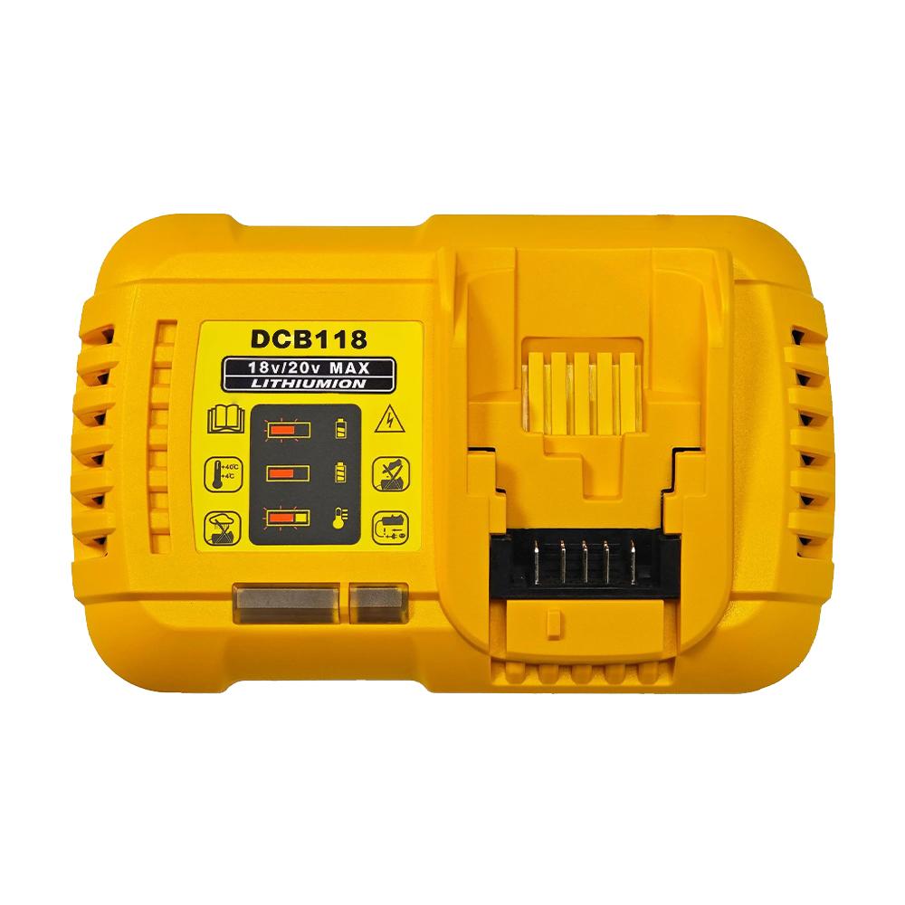 DCB118 Lithium Battery Fast Charger Charging 4.5A For DeWalt 10.8V 12V 14.4V 20V Max 60V Battery DCB101 DCB200 DCB140 DCB105