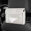 GLC GLB Car Tissue Box Holder Leather Sun Visor Backseat Tissue Case For Mercedes Benz AMG W204 W205 W203 W211 W212 W213 W201 W