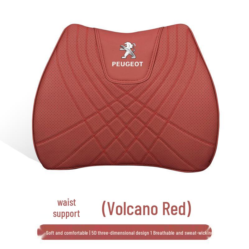 Peugeot Car Seat Cushion & Lumbar Support for 206-308 Models - All-Season Cover