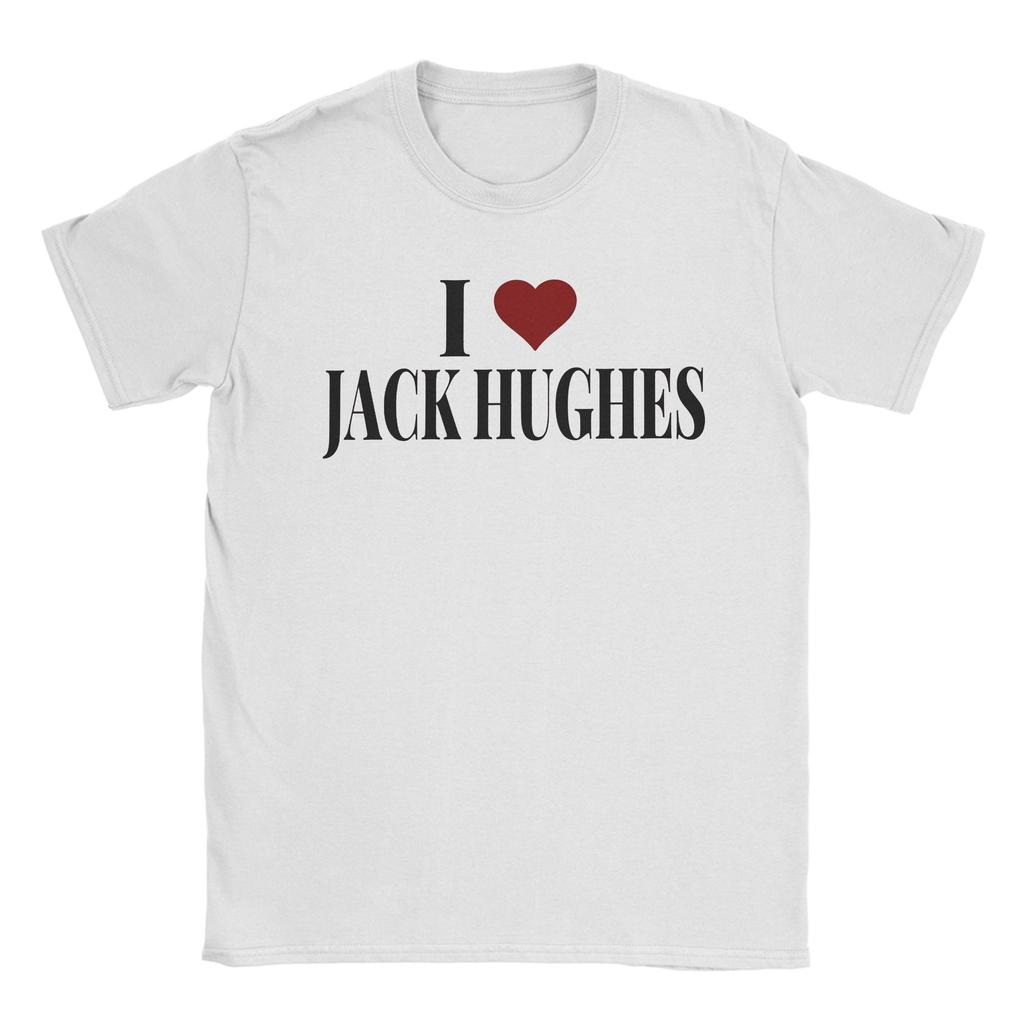 Jack Hughes TShirt Harajuku TShirts ShortSleeved Y2K Funny Tshirt Summer 100 Cotton ONeck Plus Size 5XL Clothes