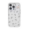 The New IMD White Bottom Case Is Suitable for Apple 16ProMax Mobile Phone Case iPhone17/14Pro Floral 15 Hard 13x.