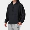 Under Armour Sudadera con capucha Rival Waffle Color sólido Corte holgado Jersey Manga larga Sudadera Hombre sudaderas Negro 1383108-001