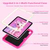 Étui pour iPad 10e génération avec design Licorne Housse en Silicone Souple Protection Complète Antichoc Tablette 10,2 Pouces