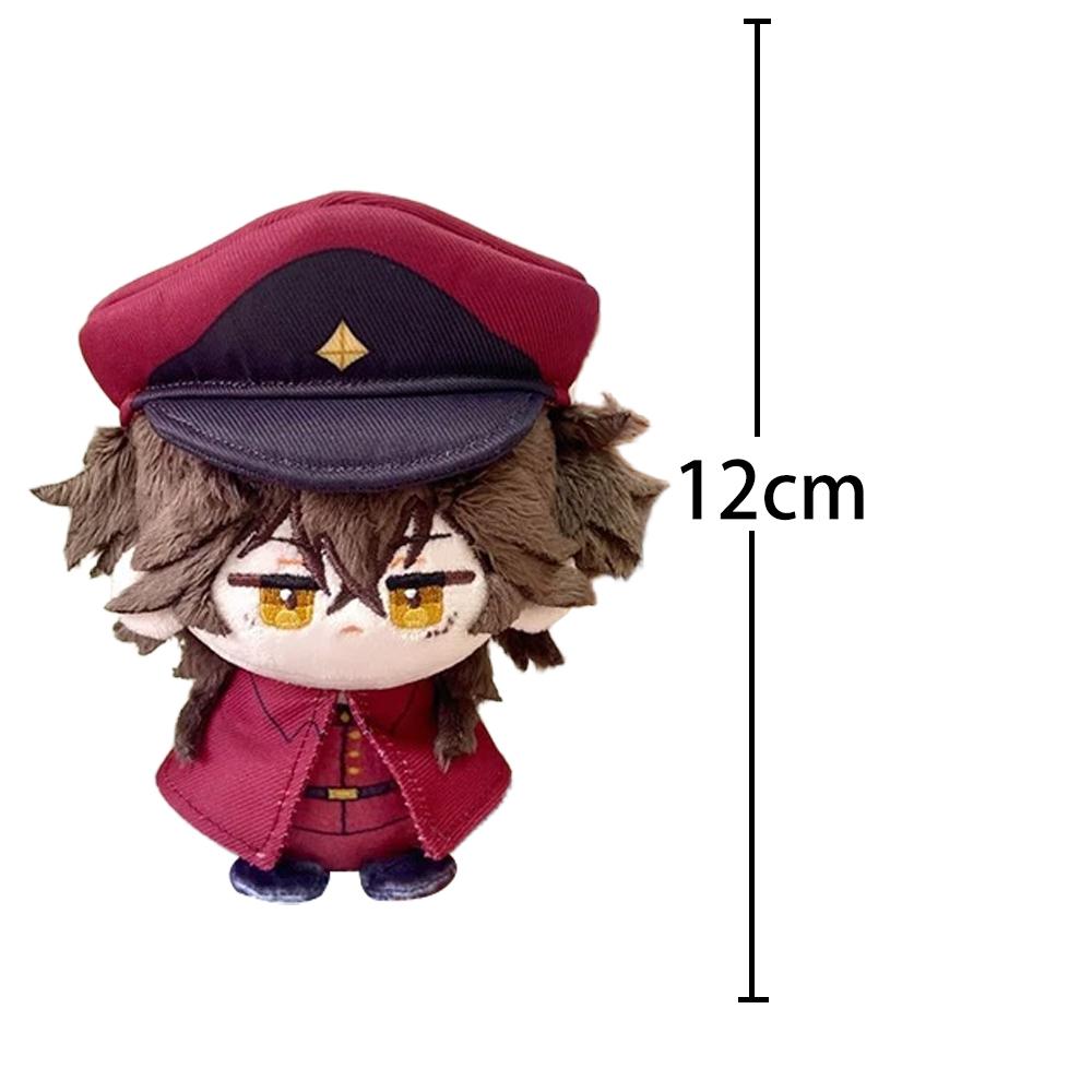 Anime Dazai Osamu Plush Sigma plush Doll Nikolai Gogol soft Pendant Keychain Ookura Teruko plushies Cute Anime Toys Gifts 12cm