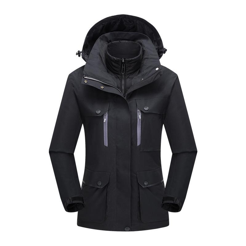 Unisex 3-in-1 Waterproof Down Jacket with