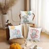 Watercolor Elephant Cute Art Pillow Case Sofa Living Room Bedroom Headboard Backrest Square Cushion Nap Time