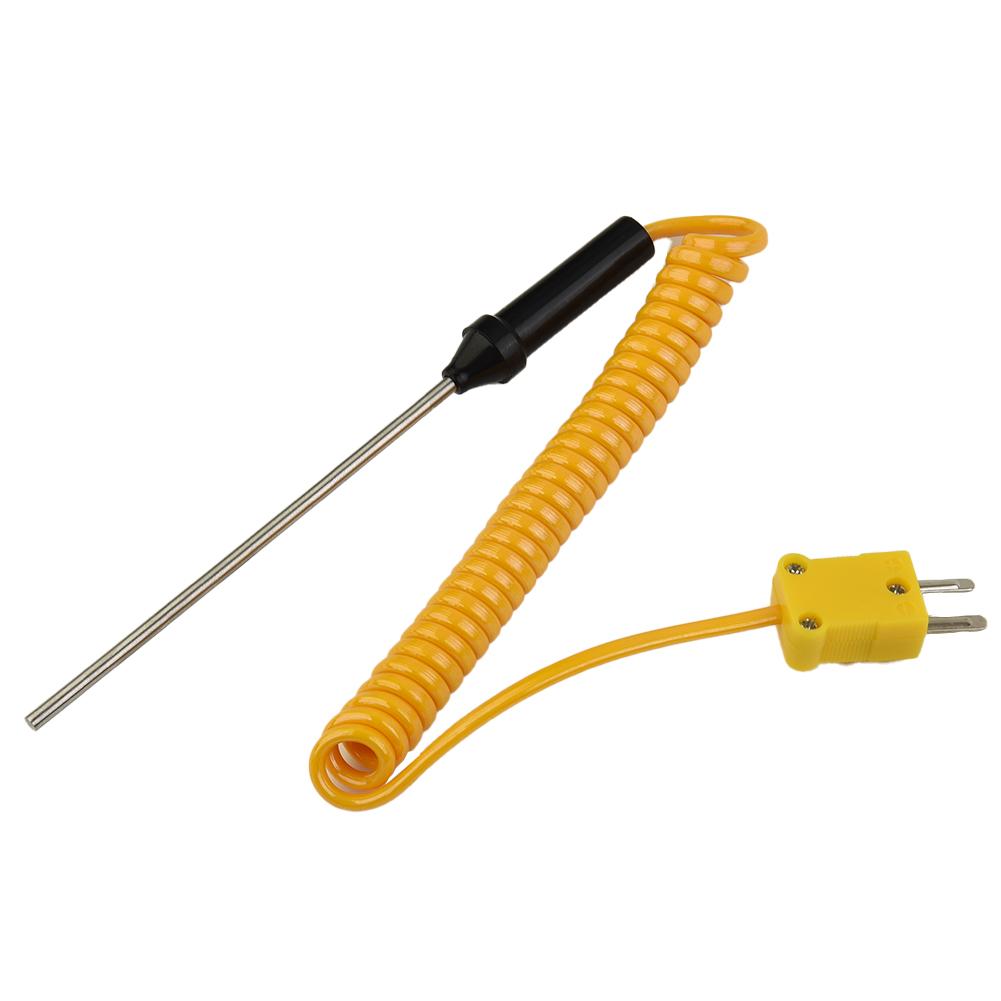 2 Sensors Thermocouple Thermometer & Probe Measurement -50°C To 1300°C