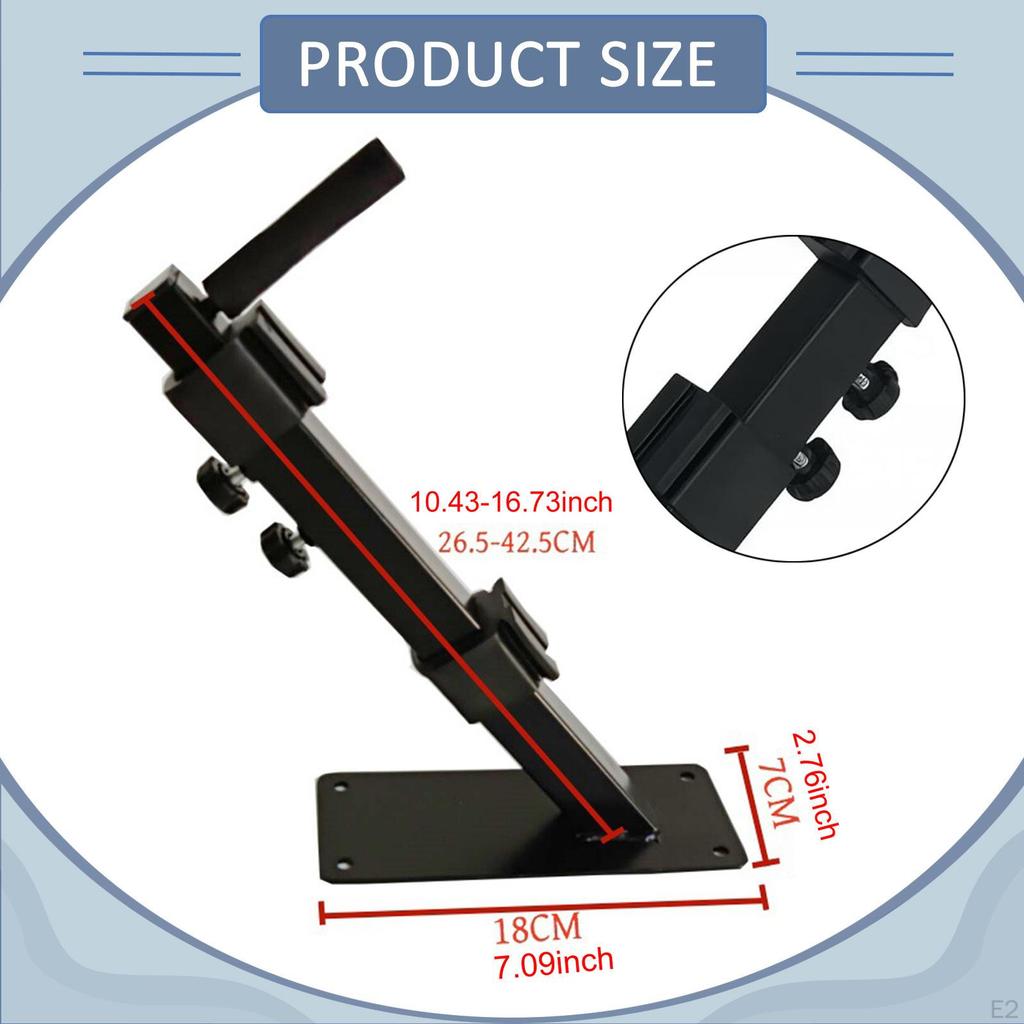 2 Stück Elektronische Tastatur Haken, Wandhalterung Verstellbare Metall Wandmontage Zubehörhalter Gitarre