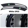 cycr3 For Skoda Carbon Fiber Car Wheel Eyebrow Fender Sticker Reflective Strips Warning Protector Strip Octavia Superb RAPID FABIA