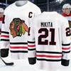 2026 Chicago Miglior Vendita Abbigliamento Sportivo Hockey su Ghiaccio Uomo Edizione Speciale 'Breakthrough' Bianca Manica Lunga Traspirante Asciugatura Rapida Maglia Bambini