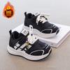Girls shoes fleece warm 2025 autumn and winter new children's sports shoes non-slip boys middle and older children's father shoes