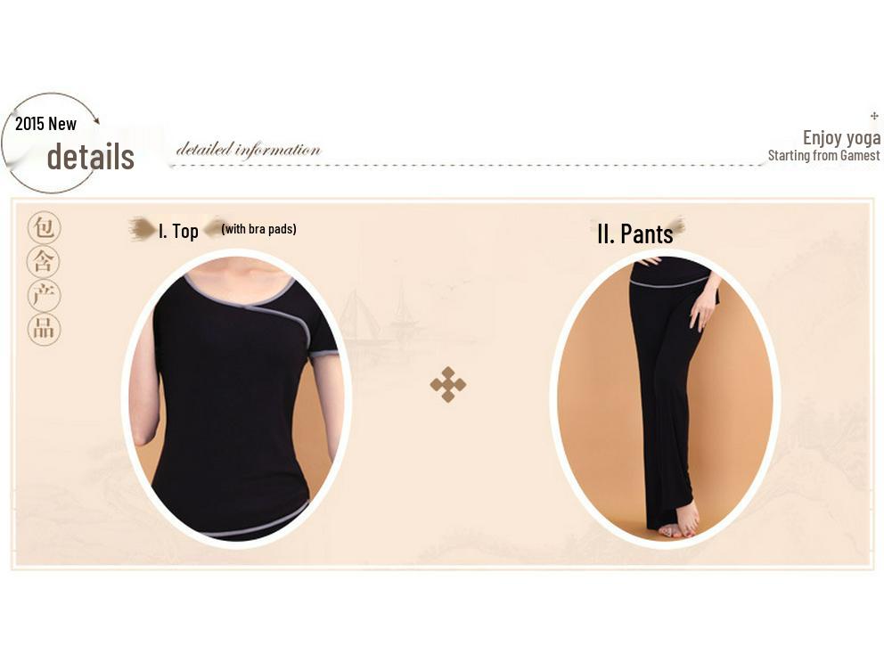 Schmetterlingstanz Yoga-Kleidung: Schlankmachendes Übergrößen Frühling/Sommer Mutter-Tochter Yoga- & Fitness-Set