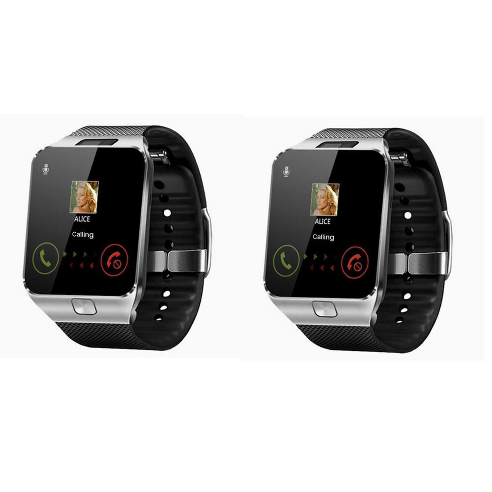 DZ09 Smartwatch Herren Damen Voll-Touchscreen Sport Wasserdicht Schrittzähler Smartwatch Mit Sim-Karte Android Uhr Verbunden Whatsap