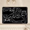 Cartoon Bathroom Mat Strong Moisture-wicking Bathroom Door Non-slip Mat Home Dirty and Easy To Care for Diatom Mud Cushion