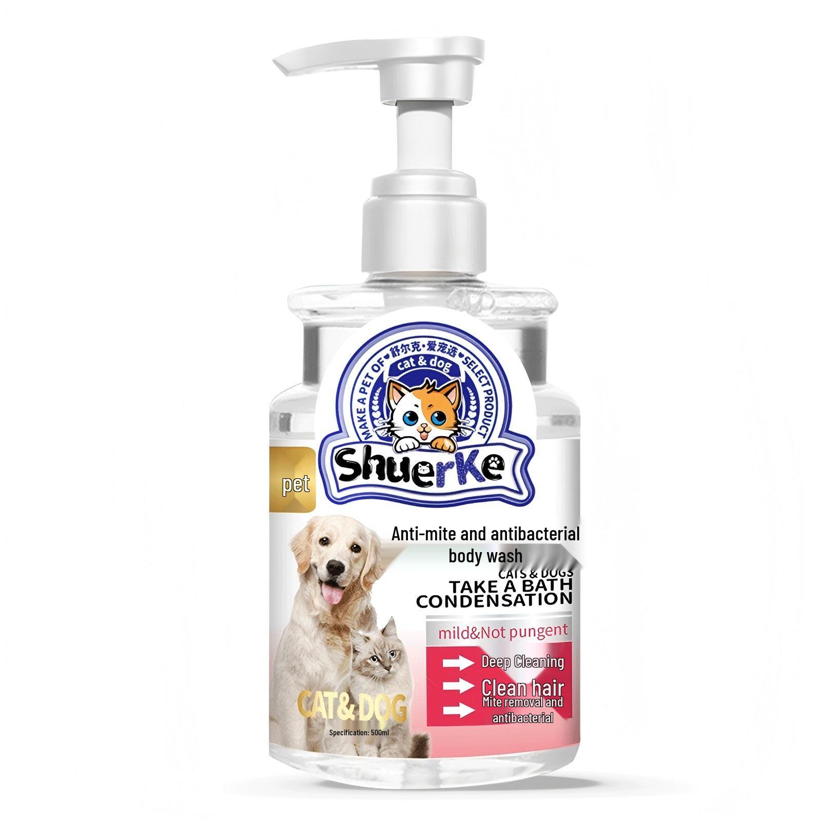 

Антибактериальный дезодорирующий шампунь для собак и кошек с длительным ароматом