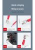KT KST PBDD1.25/2/5.5-250 Shoulder-Back Pre-Insulated Male/Female Cold Crimp Terminal Connector