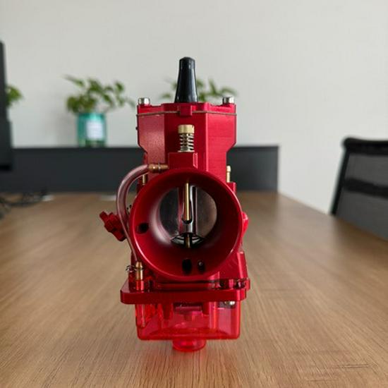 Yibai Ke High-Quality Red PWK Aluminum CNC Carburetor for Motorcycle Repair & Modification