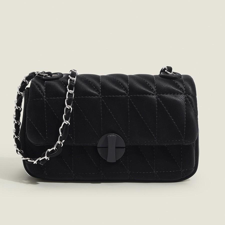 Bag Women's 2025 New Xiaoxiangfeng Chain Small Square Bag Fashion Versatile Messenger Bag Women's Shoulder Bag Chain