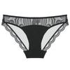 Damen Sexy Französische Spitze Ultra Dünn Niedrige Taille Slips Atmungsaktiver Baumwollzwickel Unterwäsche