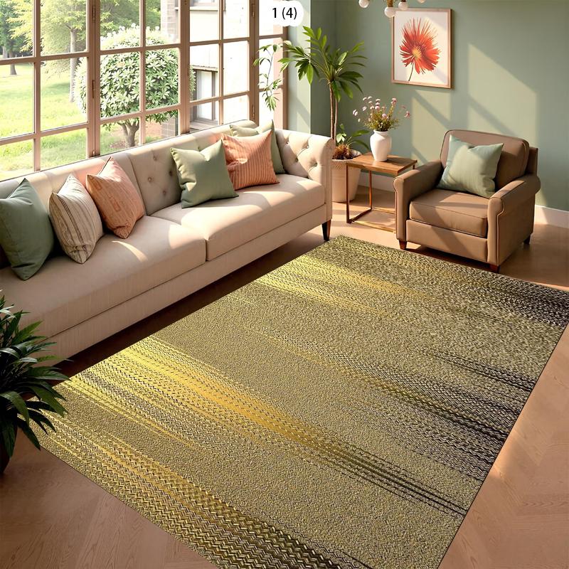 

Retro Geometric Carpet Mat Rug Home Decoration Living Room Bedroom Floor Decor Vintage Medallion Art Style Non Slip Rugs 40x60cm