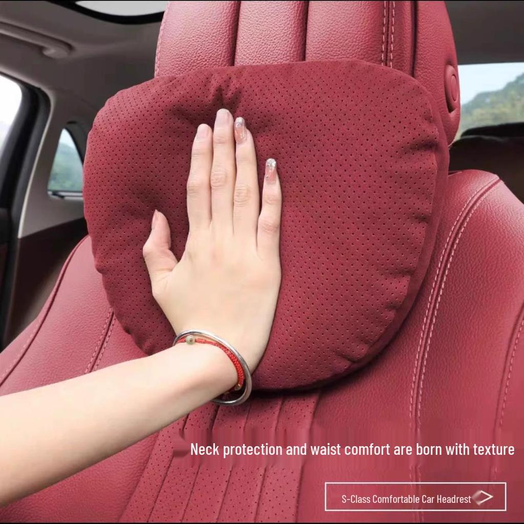 Poduszka podpierająca szyję i lędźwie dla Mercedes-Maybach, BMW, Tesla