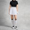 Fila Golf Series Woven Mid-Length Striped Casual Skirt Women skirts A11W625301F-WT