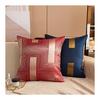 Cushion Cover 45x45cm Scandinavian Set of 2 Stylish Cute Geometric Pattern Jacquard Soft Simple Zipper Interior Home Decoration Car Room Decoration