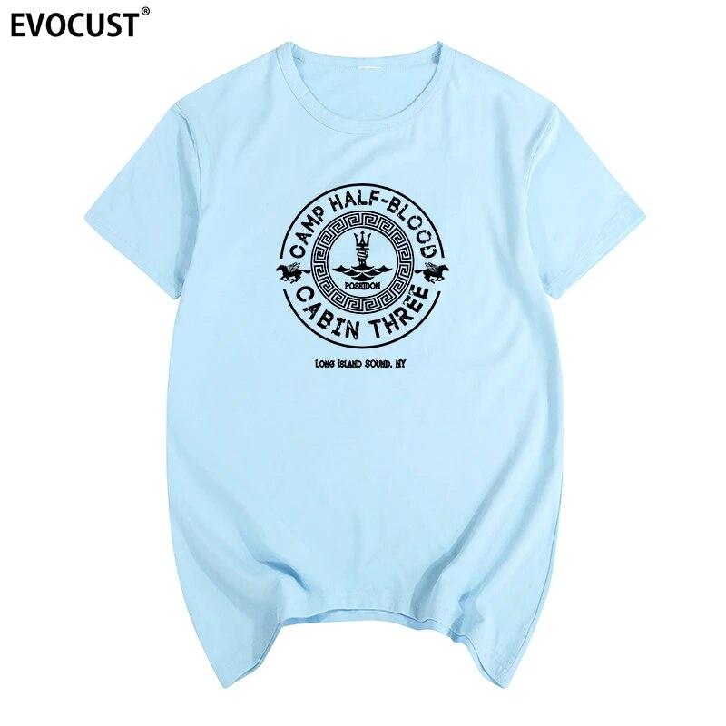 Camp Half Blood Long Island Sound New York Percy Jackson T-shirt Cotton Unisex T Shirt New TEE TSHIRT Womens