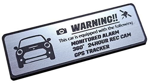 

Honami Works Малый размер 3-е поколение 2018~2021 Mini Cooper S Эмблема безопасности Круглосуточное наблюдение Видеорегистратор GPS-трекер Наклейка