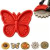 Wiederverwendbare Garten Trittsteinform Wiederverwendbare Silikon Betonform DIY Hofweg Ornament für Halloween Weihnachten