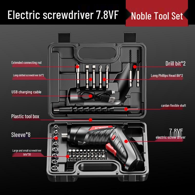 Rechargeable Mini Electric Screwdriver Drill Tool