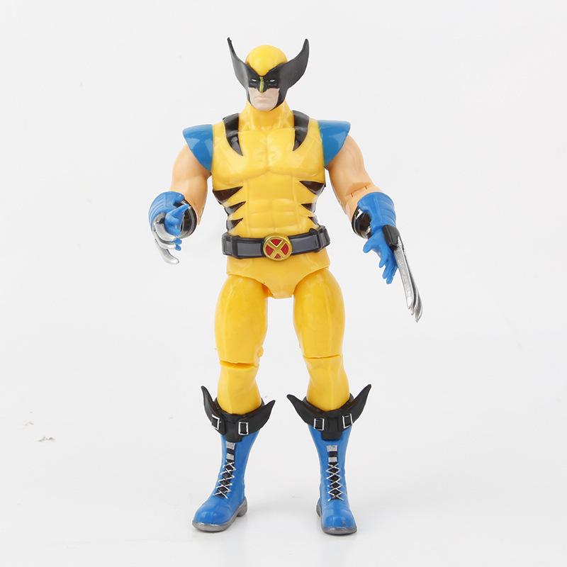 Anime Wolverine & Deadpool Model Toy Ornament