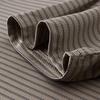 FIRS Men's Breathable Striped Business Casual Polo Shirt