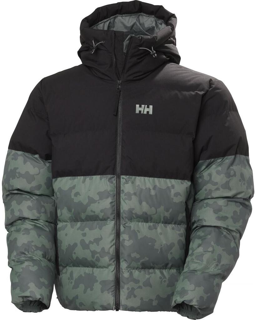Winter Jacket Helly Hansen Oslo Graphic Puffy-Jacket Green Black