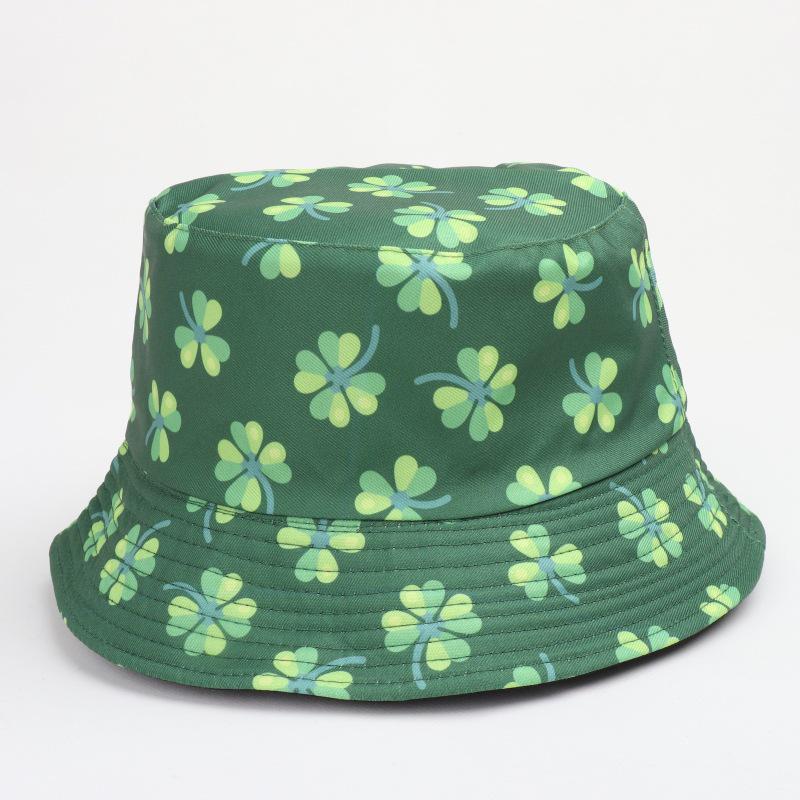 Retro Cartoon Double-Sided Bucket Hat, 80s/90s Style, Versatile Sun Protection for Outdoor Wear