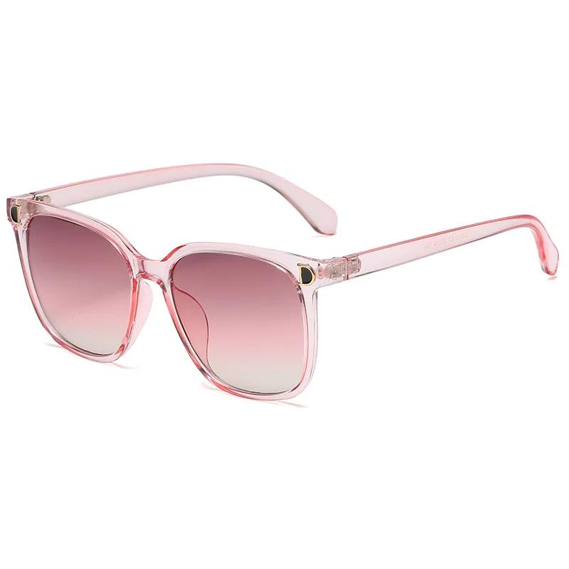 Large Frame Sunglasses for Women, UV Resistant Sunglasses for Women, Gradient Lenses for Women, High-end Anti Glare Sun Visors