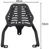 Motorcycle Rear Luggage Rack Rear Luggage Rack Carrier Motorbike Tail Case Bracket Extender Sturdy Replace Parts Motorcycle RearRack