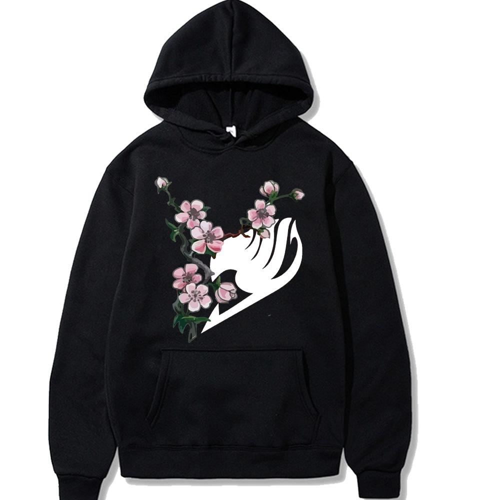Fairy Tail Anime Clothes Happy Graphic Printed Hooded Men Women High Quality Hoodies Plus Size Streetwear Harajuku Sweatshirt