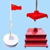 Portable Stainless Steel Flagpole Stand
