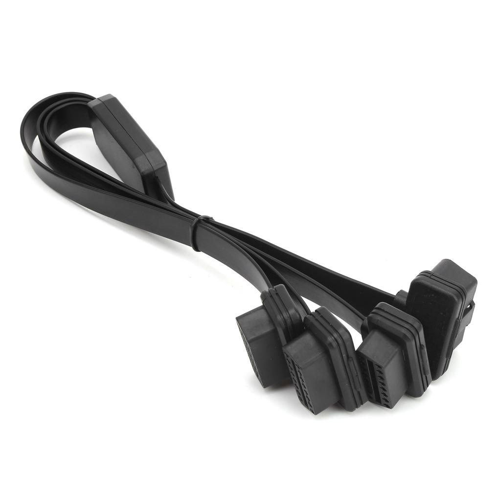 Cavo di Estensione Splitter OBD2 da 1 a 3, 1,57 piedi, Cavo con Connettore a 16 Pin e Interruttore, Strumento di Diagnosi per Auto