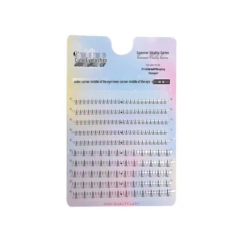 

Mengjie Shangpin Little Firecracker Wildcat Clustered Eyelashes - Beginner Friendly Comic Style