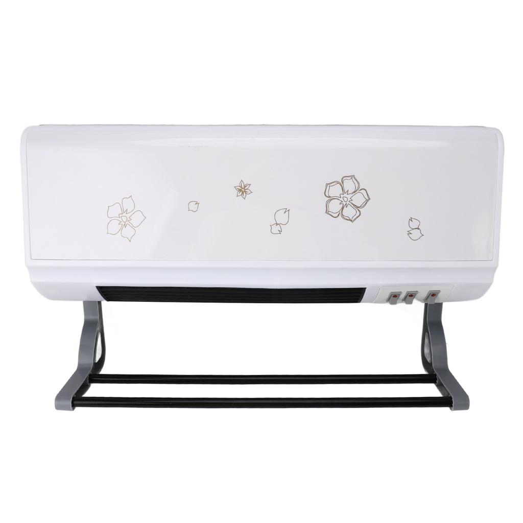 Electric Wall Heater PTC Ceramic Waterproof Wall Mounted Space Heater Warm and Nature Wind for